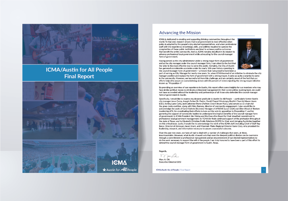 Final Report ICMA and Austin for All People Campaign